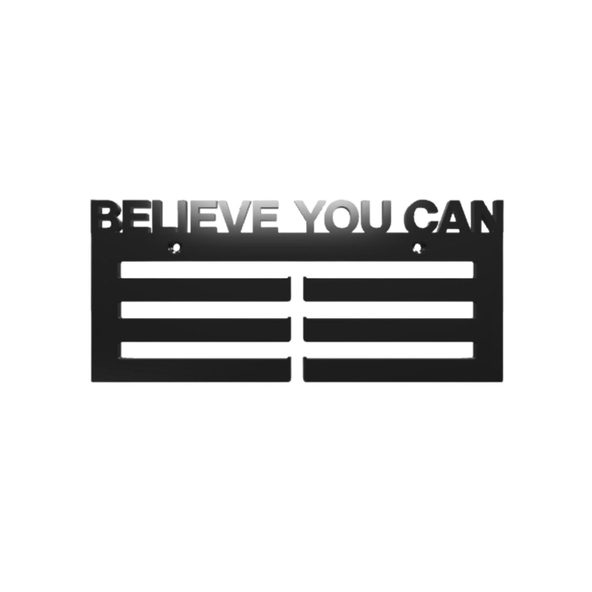 BELIEVE YOU CAN - Support à médailles 10"