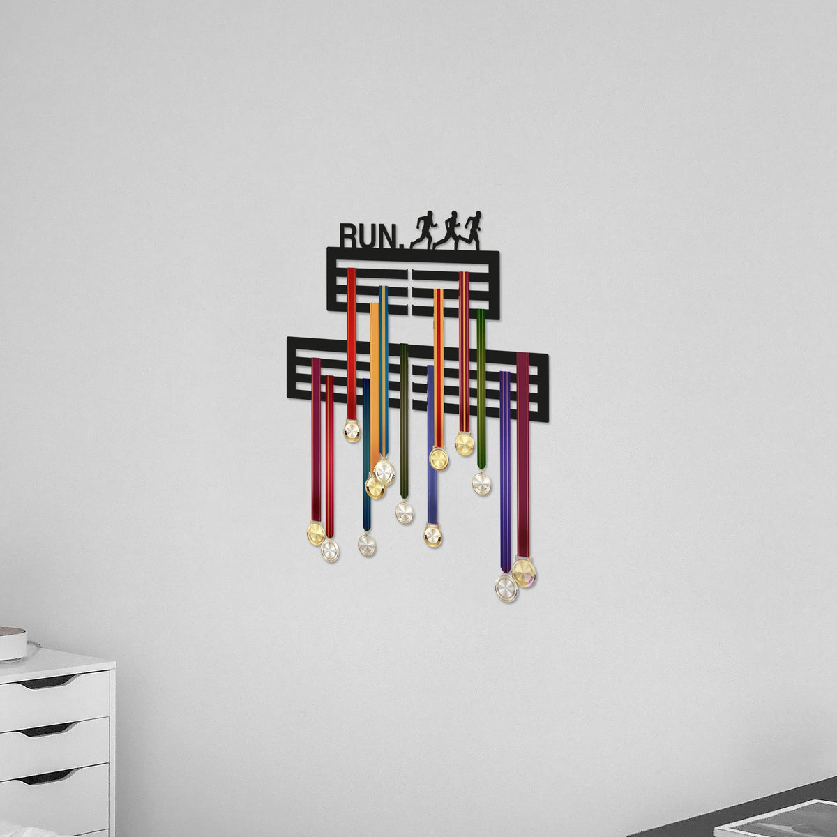 Medals Hanger on Wall